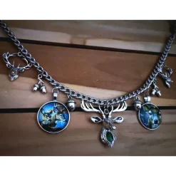 Trachtenschmuck|Tinas Schmucktruhe Herren-Charivari , Trachtenschmuck, 1- reihig, Hirsch