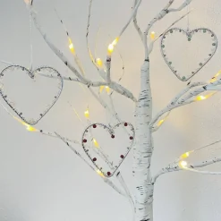 Geschenkeanhänger|Herz_energie Herzanhänger mit Heilstein - Rosenquarz | Kleine Geschenke mit Bedeutung | Glücksbringer | Herz Deko in rosa