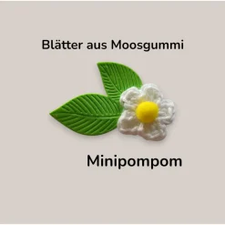 Best Häkelblüten & Marienkäfer Streudeko Set – Handgemachte Frühlingsdeko, 12-tlg., Blumen, Biene, Ostern Tischdekoration