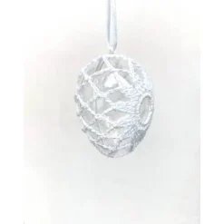 Clearance Häkelei weiß Ostereier