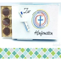 Geschenke|beijule Hülle für Haselnusspralinen