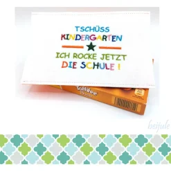 Einschulung|beijule Hülle für Haselnusspralinen