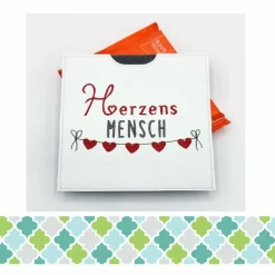 Sale Hülle für Schokolade passend für die quadratischen Tafeln Valentinstagsgeschenke