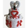 Outlet Hochzeit Männer Handtuchtorte Geschenkidee Rot weiß Geldgeschenke