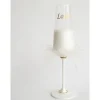 Clearance Hochzeitsaccessoires Hochzeitsgläser Sektgläser Sektglas Hochzeitskerzen Brautaccessoires Flöte mit Namen Strasssteinen Hochzeitsdeko