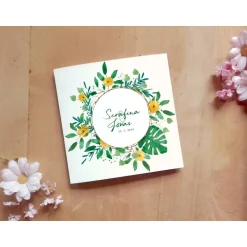 Einladungskarten|Das Moment Hochzeitsdesign Greenery Monstera Printable DIY