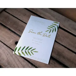 Sale Hochzeitsdesign Greenery Farn Printable DIY Einladungskarten