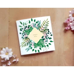 Online Hochzeitsdesign Greenery Üppig Printable DIY Einladungskarten