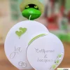 Hochzeitskerze 2 Dochte Doppelscheibe "ja", personalisiertes Hochzeitsgeschenk, Außergewöhnliche Hochzeitskerze Hochzeitskerzen