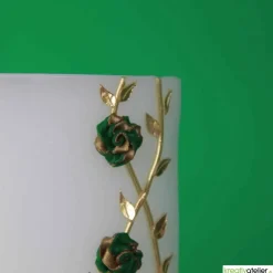 Hochzeitskerzen|Kreativatelier A & V Hochzeitskerze 2 Dochte Doppelwelle, Außergewöhnliche Hochzeitskerze, Doppelhochzeitskerze, Hochzeitskerze ausgefallen