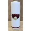 Hot Hochzeitskerze - 25x8 cm - Hochzeitskerzen