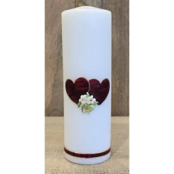 Hot Hochzeitskerze - 25x8 cm - Hochzeitskerzen