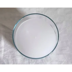 Hochzeitskerze im Glas - Design Blumenkranz Hochzeitskerzen