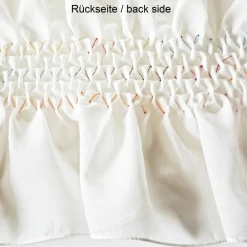 Clearance HOCHZEITSSCHAL mit HANDSMOCK farbige Punkte Brautstolen & -Boleros
