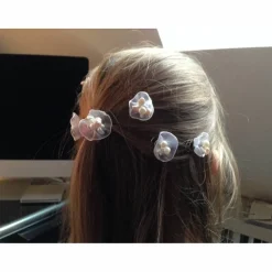 Best Hochzeitsschmuck, Haarschmuck für Hochzeit, Curlies, Kommunion, Blumenmädchen, Brautschmuck Haarschmuck & Kopfputz