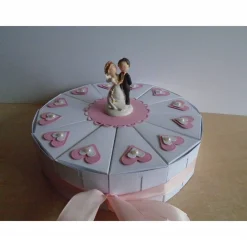 Clearance Hochzeitstorte Geldgeschenk zur Hochzeit Schachteltorte Papiertorte Give Away Torte Hochzeitsgeschenk Brautpaar Geldgeschenke