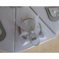 Outlet Hochzeitstorte zur Silberhochzeit Geldgeschenk Schachteltorte Papiertorte give Away Torte Hochzeitsgeschenk Hochzeit Geldgeschenke