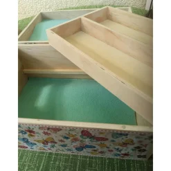 Sale Holzbox für Spielsachen oder Malsachen Geschenke