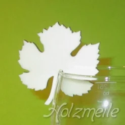 Dekoration|holzmeile Holz-Glashänger Weinblatt