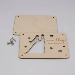 Outlet Holzkarte - Geschenkkarte -  Geldgeschenk zur Hochzeit Geldgeschenke