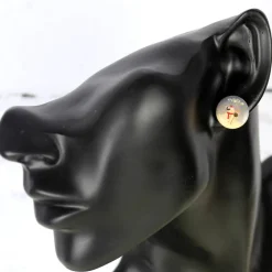 Hot Holzohrstecker Schneemann • Ohrringe | Ohrschmuck | Weihnachten Weihnachtsaccessoires