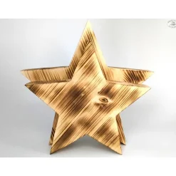 Discount Holzsterne / Weihnachtssterne / Dekosterne Weihnachtsdeko