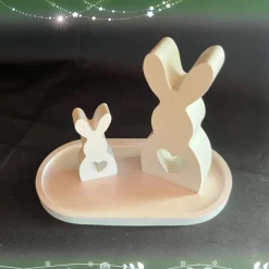 Tischdekoration|Chrispis Creative Shop Häschen aus Raysin Ostern kann kommen
