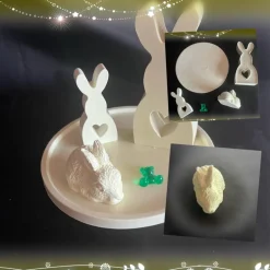 Sale Häschen Set aus Raysin Ostern kann kommen Tischdekoration
