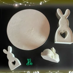 Sale Häschen Set aus Raysin Ostern kann kommen Tischdekoration
