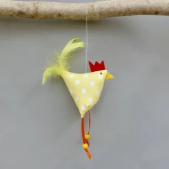 Best Huhn, Osterdeko, 1 St. Stoffhuhn Osterdeko