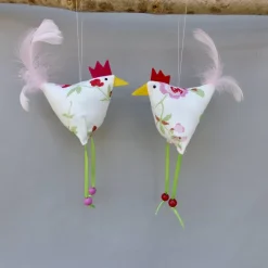 Best Huhn, Osterdeko, 1 St. Stoffhuhn, Oster-Hühnchen Osterdeko