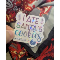 I ate the cookies |  Aufkleber für Journal, Laptop, Handy Sticker & Aufkleber