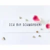 Clearance Ich bin schwanger / Schwangerschaft verkünden / Flaschenpost  / Du wist Papa / Karte Schwangerschaft mitteilen Einladungskarten
