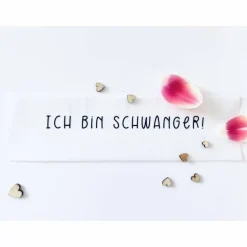 Clearance Ich bin schwanger / Schwangerschaft verkünden / Flaschenpost  / Du wist Papa / Karte Schwangerschaft mitteilen Einladungskarten