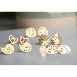 Schmuck|Miss Rose Ichtys | Fisch Ohrstecker | Ohrringe | mini Ohrstecker gold | Geschenk Freundin | Edelstahl Ohrstecker | nickelfrei