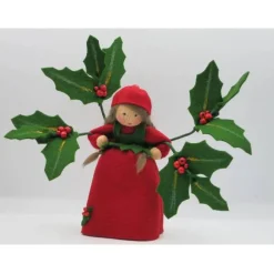 Winter|Katjas Blumenkinder Ilex - Blumenkind - Jahreszeitentisch - Waldorf Art - Art.Nr WI8
