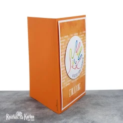 Outlet Individuelle Einladungskarte Kommunion – In Gottes Hand geborgen | Verschiedene Farben Einladungskarten
