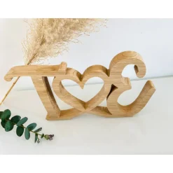 New Individuelle Initialien aus massivem Eichenholz zur Hochzeit, Deko oder als Geschenkidee Hochzeitsdeko