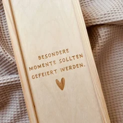 Sale Individuelle Weinkiste mit Gravur – Stilvolles Geschenk für Weinliebhaber und unvergessliche Momente Geschenke