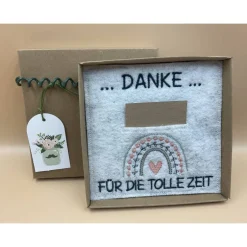 Danksagungskarten|aba Jahresabschluss Geschenk Kita  Kindergarten  Schule  Kurs  Ferienlager Schriftfarbe Dunkelgrün