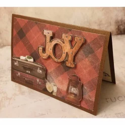 Weihnachtskarten|Teufelinchens_Ideen_Shop JoY - Weihnachtskarte
