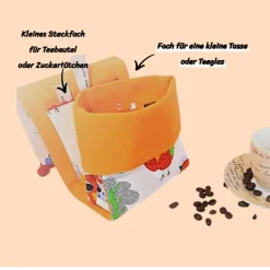 Best Kaffee-Tassen-Tasche, Geschenktasche mit Eulen Motiv Geschenke Für Frauen
