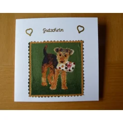 Sale Karte "Gutschein" Geldgeschenke
