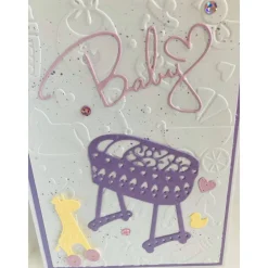 Best Karte zur Geburt, Babykarte, Glückwunschkarte, Baby ... Handmade Handarbeit Glückwunschkarten