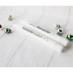 Hot Kerze * Weihnachten * Advent * Mitbringsel * Personalisiert Kerzen & Beleuchtung