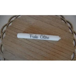 Outlet Kerze mit Spruch | Kerze mit Name | Stabkerze | Muttertag | Geschenkidee | Personalisierte Kerze Osterkerzen