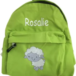 Clearance Kinder Rucksack + Motiv Schaf ( Nr. 51 ) + Name Kinder Kinderrucksack