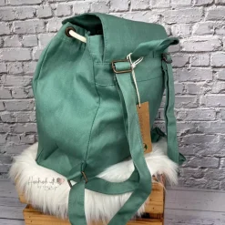 Kinderrucksack|Handmadelovebytanja Kinder Rucksack mit Fuchs-Motiv & Namen bestickt I Kita Tasche personalisiert I 5 Farben I Kindergartenrucksack