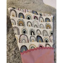 Clearance Kindergarten / Geschwistertüte Regenbogen BoHo 35cm Kinder Schultüten