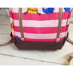 Kinderrucksack|Nähtante Christina Kindergarten Rucksack, Kita Tasche, Maus, 4 Farben, 2 Größen, Softshell, personalisierbar